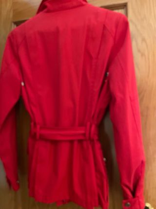 Parka náutica Zara roja