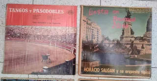 Lote 6 LPs Música Latina, Tango y World Music