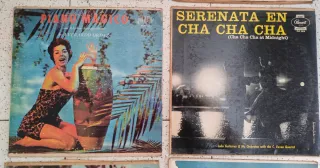 Lote 6 LPs Música Latina, Tango y World Music