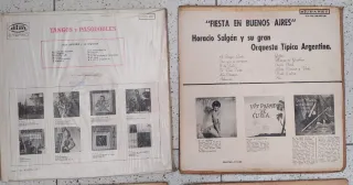 Lote 6 LPs Música Latina, Tango y World Music
