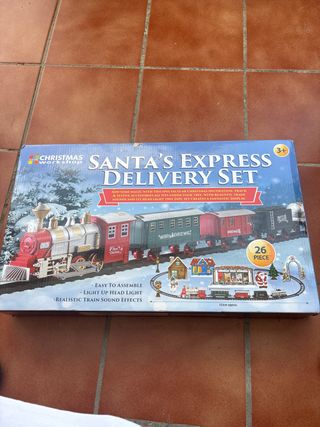 Tren Navideño Santa's Express 26 Piezas