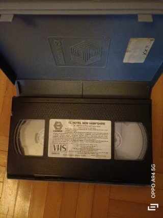 Película VHS El Hotel New Hampshire