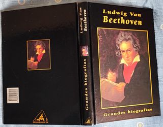 Libro Grandes Biografías Beethoven, ed. Rueda