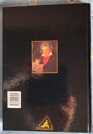 Libro Grandes Biografías Beethoven, ed. Rueda