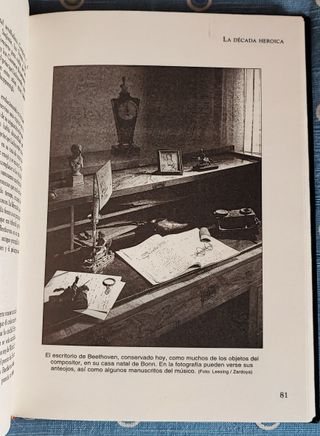 Libro Grandes Biografías Beethoven, ed. Rueda