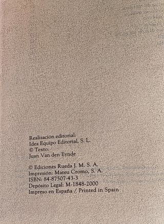 Libro Grandes Biografías Beethoven, ed. Rueda