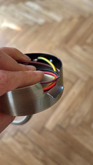 Lampada da comodino flessibile oro Nuovo