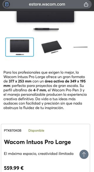 Wacom Intuos Pro L PTH-860-S