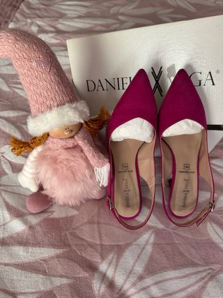 Zapatos DANIELA VEGA Slingback buganvilla
