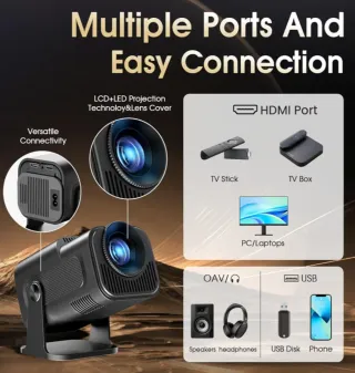 Proiettore Gaimoo GM300 Full HD WiFi 6 Nuovo