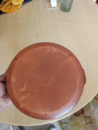 Vasija de cerámica terracota. No envío.