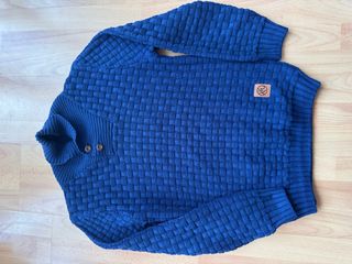 Jersey azul hombre talla M