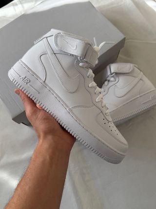 Nike Air Force 1 Mid Blancas