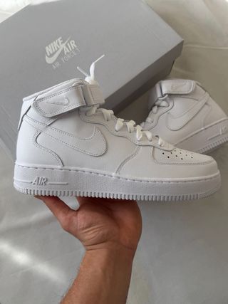 Nike Air Force 1 Mid Blancas