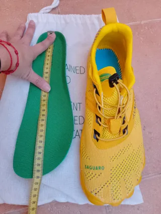 Zapatillas Saguaro Hombre Talla 46 Amarillas
