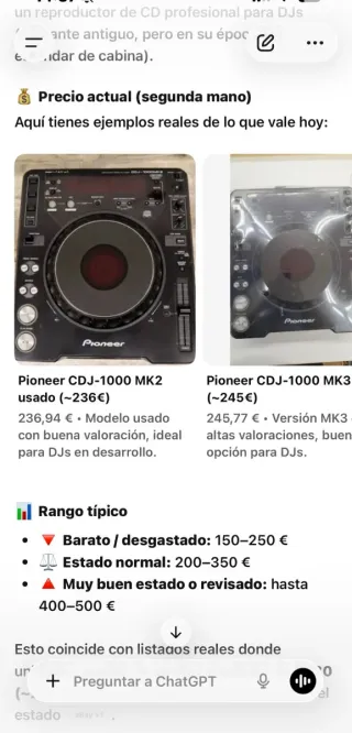 Pioneer CDJ-1000 Reproductor DJ