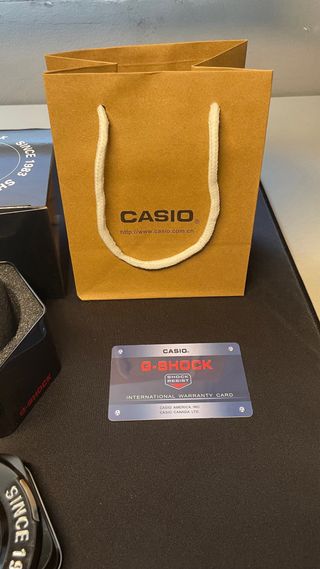 G-Shock Reloj Negro y Verde