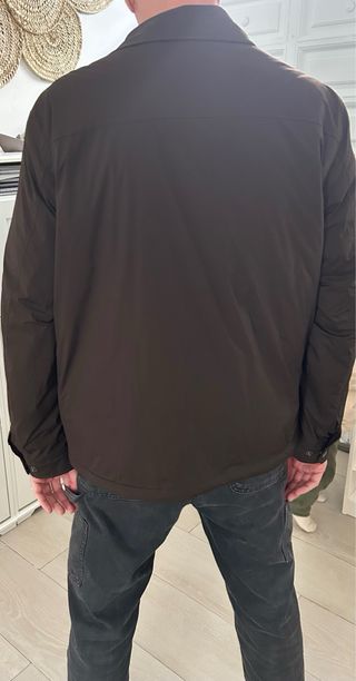 Abrigo Massimo Dutti Marrón Nuevo