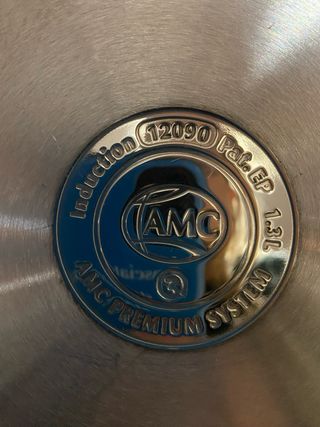 Batteria pentole AMC induzione, poco trattabile