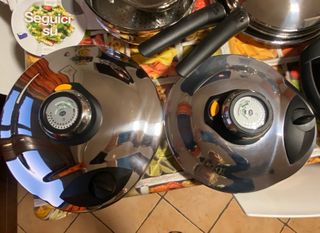 Batteria pentole AMC induzione, poco trattabile