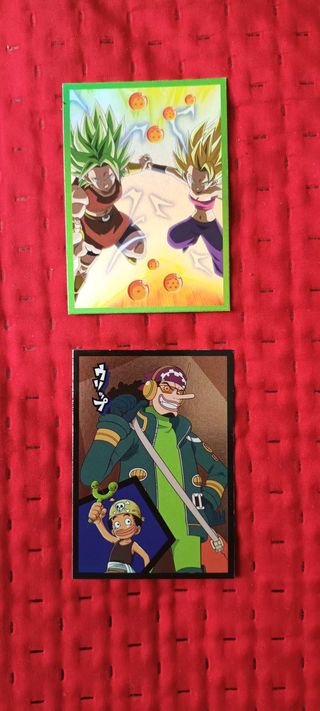 Carte One Piece Usopp e Dragon Ball Super