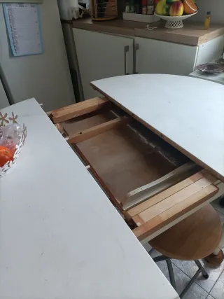 Mesa de cocina redonda para pintar