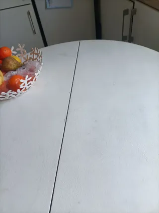 Mesa de cocina redonda para pintar