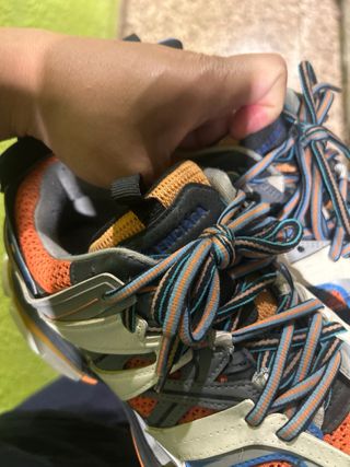Balenciaga Track T.39 Naranja,Balnco y Azul