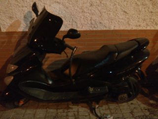 Yamaha Majesty 125cc Negra