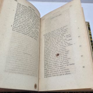 Libro Antico 1878 - Le Puniche di C. Silio Italico