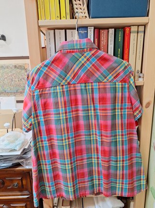 Camicia donna MCS a quadri manica corta