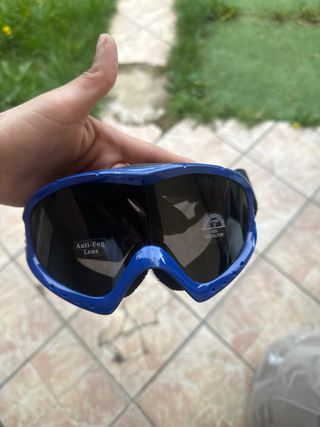 Gafas de Nieve Anti-Fog Azules
