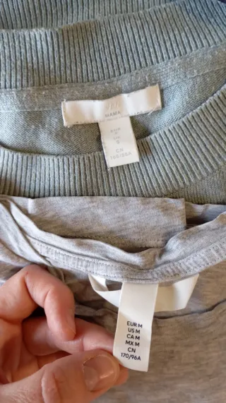 Lote 6 Camisetas Premamá