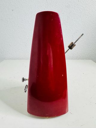 Metrónomo Kawai Rojo Vintage Japón 1970s