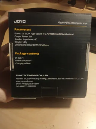 Mini Amplificador Portátil Guitarra