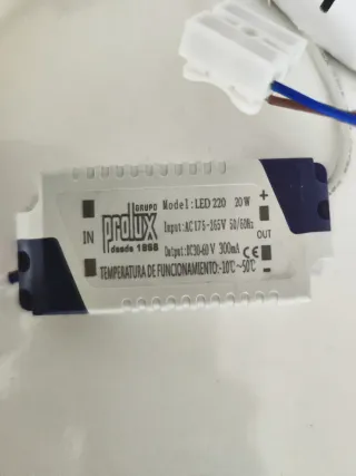 Lámpara LED Redonda para Techo