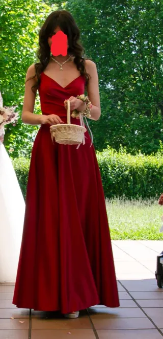 Vestido de fiesta/graduación rojo