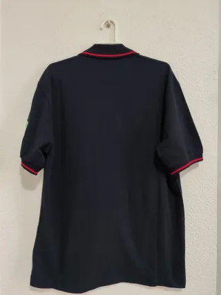 Camiseta Polo Bomberos Negra