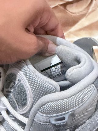 Jordan 6 Rings Gris y Blanco