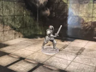 Miniatura D&D Dungeons Dragons Zalthar Death Knigh