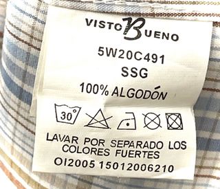 Camisa de hombre manga larga.