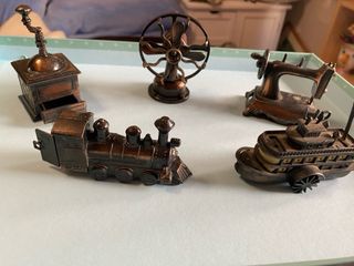 Set di 5 smussatori vintage con design di oggetti