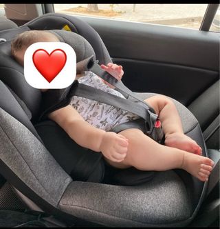 Silla coche bebé 0-4 años giratoria