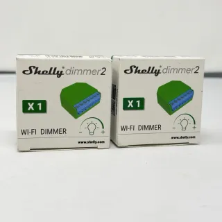 2 Shelly Dimmer 2 Wi-Fi Dimmer