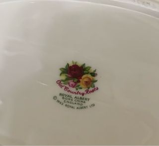 Bandeja Porcelana Royal Albert Old Country Roses