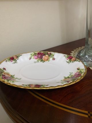 Bandeja Porcelana Royal Albert Old Country Roses