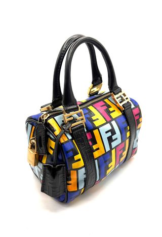 Bolso Baúl Fendi Forever Multicolor