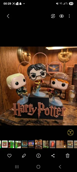 Espositore Kinder Harry Potter