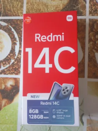 Redmi 14C 128GB ROM 8GB RAM NFC