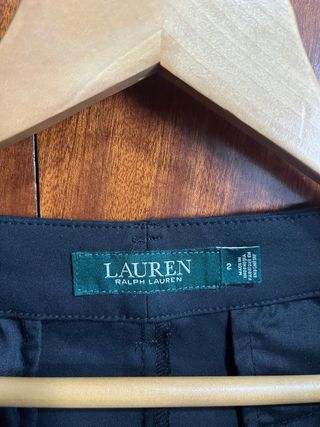 Pantalones Ralph Lauren Talla 2 Negros